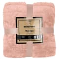 Miniatyrbillede 2 af 2: Microfiber tæppe 130x170 Nappa pink jacquard Domarex
