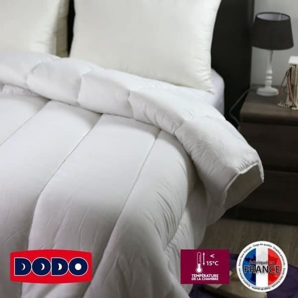 DODO SUPER ACTIWARM mycket varmt täcke - 450 g / m² - 220 x 240 cm - Vit