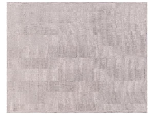 Sengeteppe Rosa Bomull 150 x 200 cm Vaffeltekstur Tekstiler Soverom Pledd