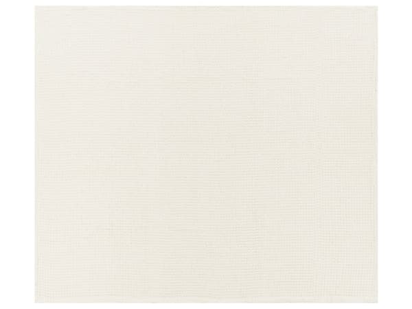 Överkast Ljusbeige Bomull 200 x 220 cm Våffelmönster Sängöverkast Vardagsrum Sovrum Textilier