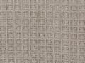 Miniatyrbild 5 av 5: Överkast Taupe Bomull 200 x 220 cm Våffelmönster Sängöverkast Vardagsrum Sovrum Textilier