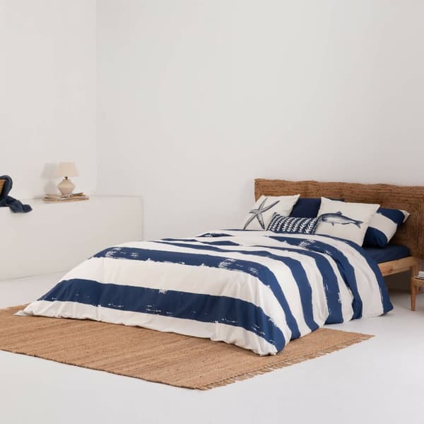 Påslakan Terracota Cambrils Multicolour 300 Trådar Poplin 200 x 200 cm