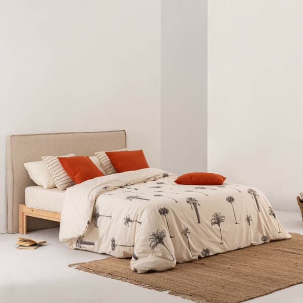Påslakan Terracota Xativa Multicolour 300 Trådar Poplin 180 x 220 cm