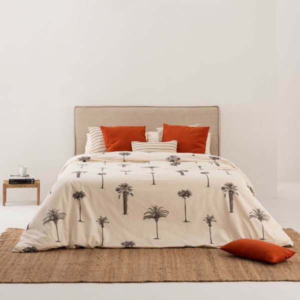 Påslakan Terracota Xativa Multicolour 300 Trådar Poplin 180 x 220 cm