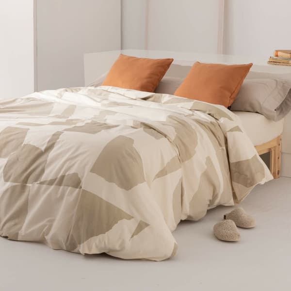 Påslakan Terracota Almoradí Multicolour 300 Trådar Poplin 140 x 200 cm