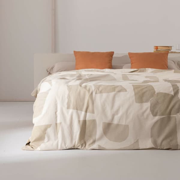 Påslakan Terracota Almoradí Multicolour 300 Trådar Poplin 140 x 200 cm