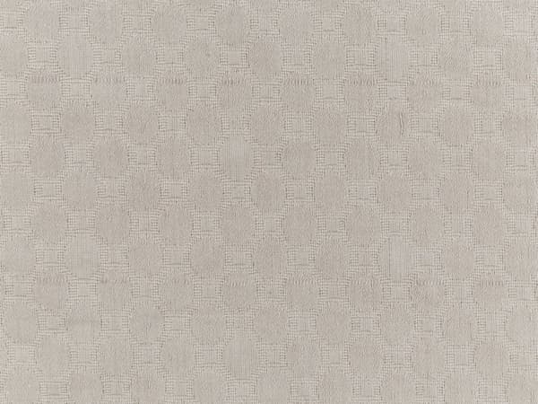 Sengeteppe Taupe Bomull 150 x 200 cm med dusker Dekorativt Teppe Soverom