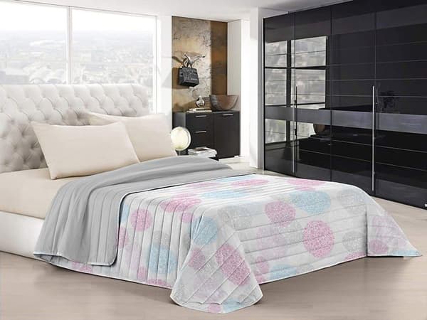 Italienskt sänglinne täcke - Q-FA-molecole 2P - Sommartäcke &gt;, Microfiber, molecole, 2 Places