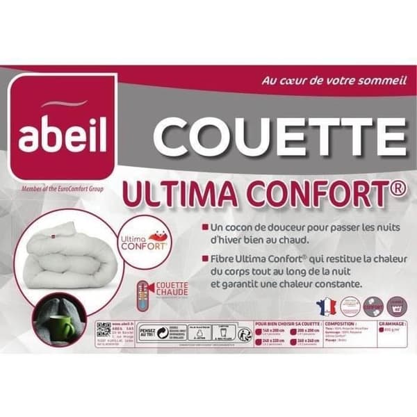 ABEIL Ultima Confort® 450 varmt täcke - 140 x 200 cm