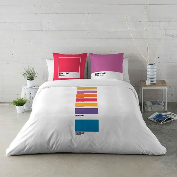 Påslakan Fun Deck D Pantone - UK king size-säng (240 x 220 cm)