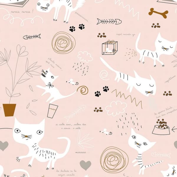 Påslakan Panzup Cats Säng 180/190 (260 x 220 cm)
