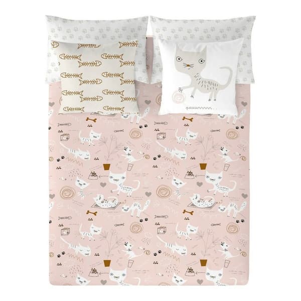 Påslakan Panzup Cats Säng 180/190 (260 x 220 cm)