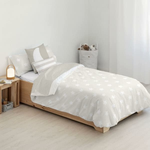 Påslakan Kids&Cotton Runar Beige 155 x 220 cm