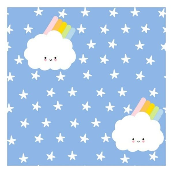 Nordisk cover Cool Kids Bow Bow - Enkeltseng (150 x 220 cm)