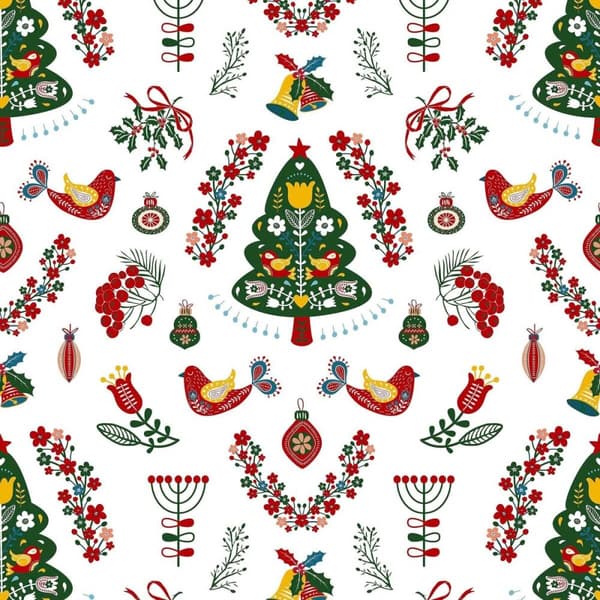 Nordisk cover Decolores Laponia Multifarvet 175 Tråde 240 x 220 cm Seng 150/160