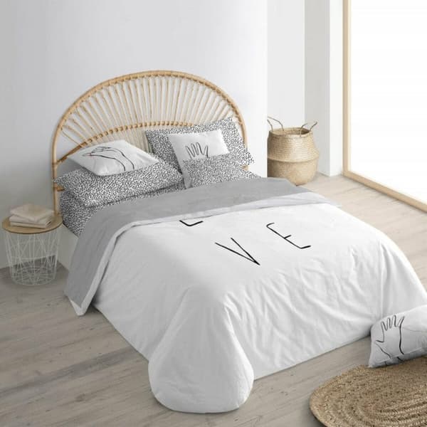 Nordisk cover Decolores Love Multifarvet 175 Tråde 140 x 200 cm Forsnævring