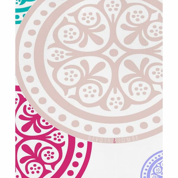 Nordisk deksel Devota & Lomba Medallones - Dobbeltseng fra Storbritannia (220 x 220 + 45 cm)