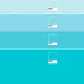 Miniatyrbilde 3 av 4: Nordisk deksel Ombre Pantone - King size-seng fra Storbritannia (240 x 220 cm)