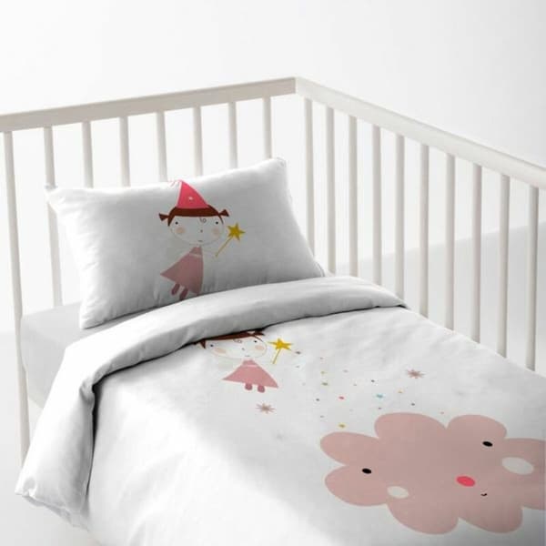 Quilttæppe til tremmeseng Haciendo el Indio Fairy C - 80 cm cot (115 x 145 cm)