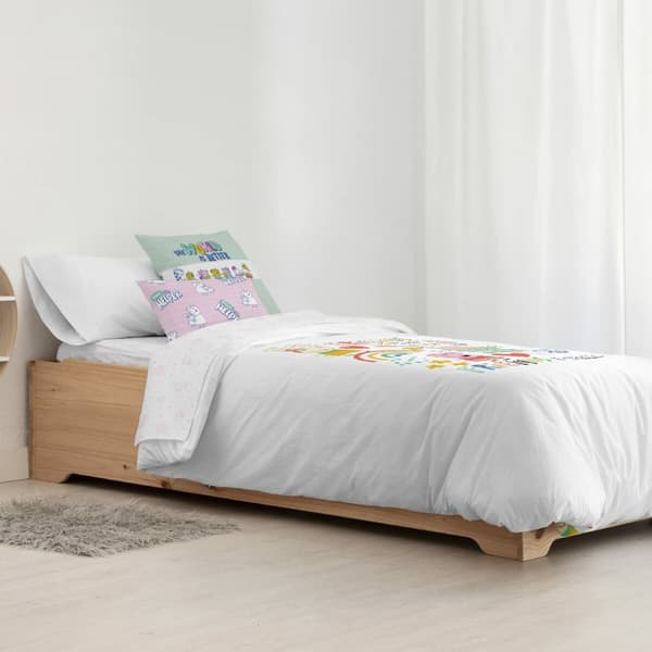 Nordisk deksel Peppa Pig Together Flerfarget 175 Tråder 155 x 220 cm