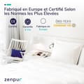 Miniatyrbild 4 av 4: 4 Seasons Duvet - ZENPUR - Mikrofiber - 240X220cm - 500 gr/m² - Vit
