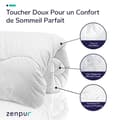 Miniatyrbild 2 av 4: 4 Seasons Duvet - ZENPUR - Mikrofiber - 240X220cm - 500 gr/m² - Vit