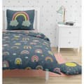 Pikkukuva 2 / 3: Pussilakanasetti Roupillon rainbow 140 x 200 cm Sininen 2 Kappaletta