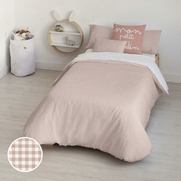 Pussilakana Kids&Cotton Vichy Pinkki 155 x 220 cm