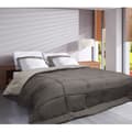 Miniatyrbild 2 av 6: CALGARY Varmt täcke Microfiber 400g/m² Taupe &amp; Linne 240x260cm
