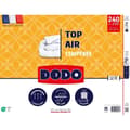 Miniatyrbild 2 av 2: Tempererat täcke - DODO - TOP AIR - 220 x 240 cm - 300G/M² - Vit