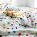 Miniatyrbillede 5 af 6: Nordisk cover HappyFriday Confetti Multifarvet 155 x 220 cm