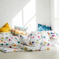 Miniatyrbillede 2 af 6: Nordisk cover HappyFriday Confetti Multifarvet 155 x 220 cm