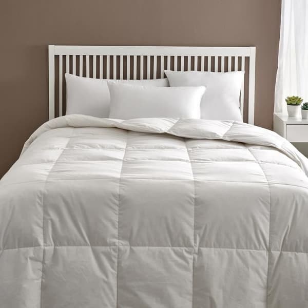 "Couette vinter mjuk i gåsdun 92% av 250g - 140x200cm - PIKOLIN HOME - Vit - Sovrum"