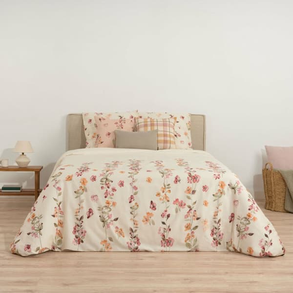 Påslakan Terracota Morella Multicolour 300 Trådar Poplin 260 x 240 cm