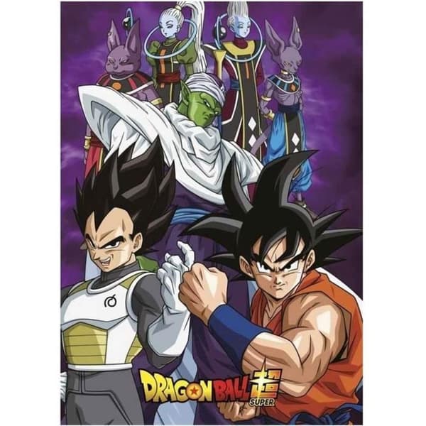 Dragon Ball Super fleecefilt 100 x 140 cm - Filt
