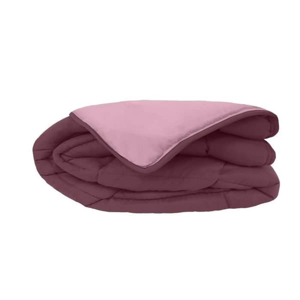 Mikrofiberduvet 400g / m² CALGARY Plum & Parma 240x260cm