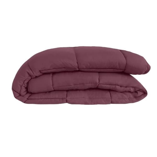 Mikrofiberduvet 400g / m² CALGARY Plum & Parma 240x260cm