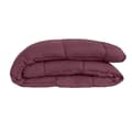 Miniatyrbild 6 av 6: Mikrofiberduvet 400g / m² CALGARY Plum &amp; Parma 240x260cm