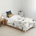 Miniatyrbilde 3 av 6: Nordisk deksel Harry Potter Gold Flerfarget 200 x 200 cm