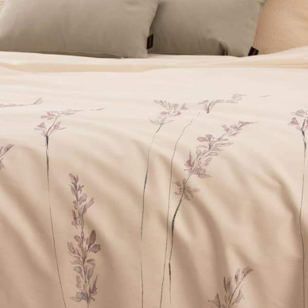 Påslakan Terracota Bacarot Multicolour 300 Trådar Poplin 180 x 220 cm