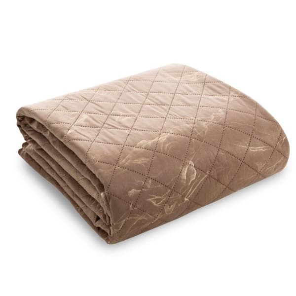 SENGETÆNDE D91 LUIZ 6 170 X 210 CM MØRK BEIGE