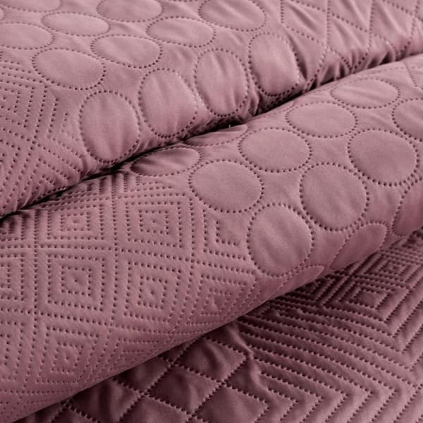 SENGETÆKKE D91 BONI 5 170 X 210 CM PINK