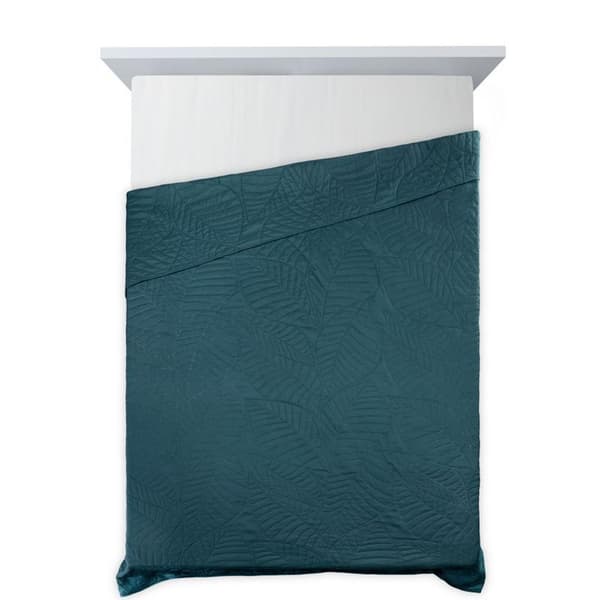 Sängöverkast D91 BONI 6 170 X 210 CM MÖRK TURKOS