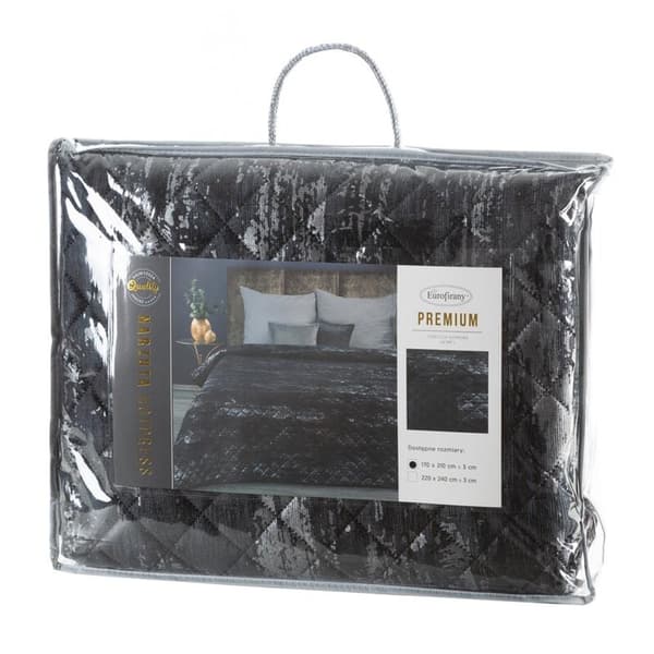 BLANKET BLINK 3 220 X 240 CM MUSTA