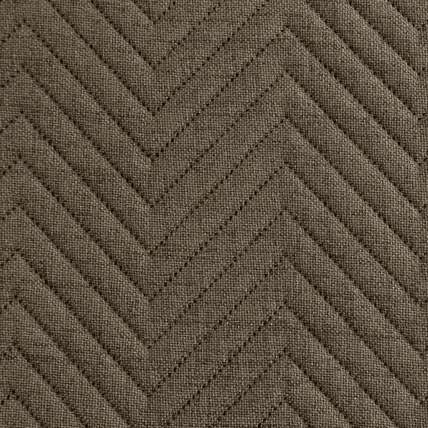 SENGETÆKKE 3 220 X 240 CM MØRK BEIGE