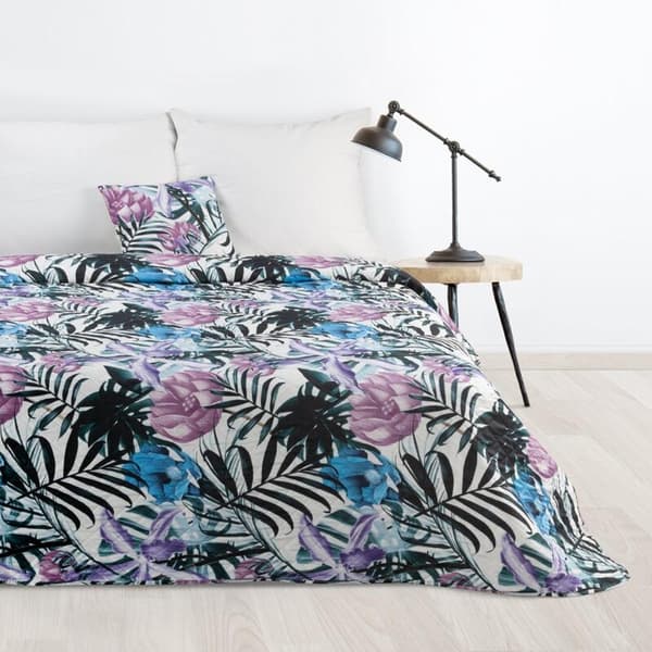 VUOTEPEITE D91 MALIBU 200 X 220 CM VALKOINEN