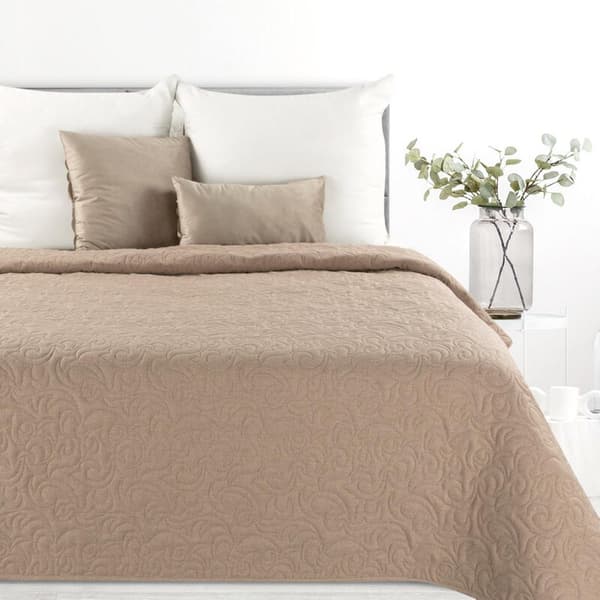 Sängöverkast av linne 4 170 X 210 CM BEIGE