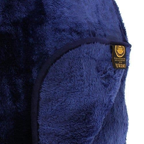 Amago Cashmere touchfilt, mikrofibrer, marinblå, 220 cm x 240 cm 4021626021077
