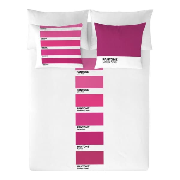 Påslakan Fun Deck Purple Pantone - UK king size-säng (240 x 220 cm)