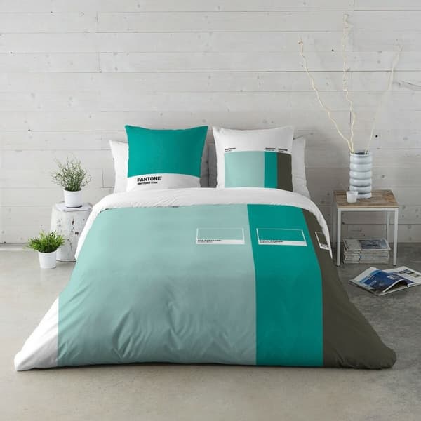Nordisk cover Wide Stripes Pantone - UK dobbeltseng (220 x 220 cm)